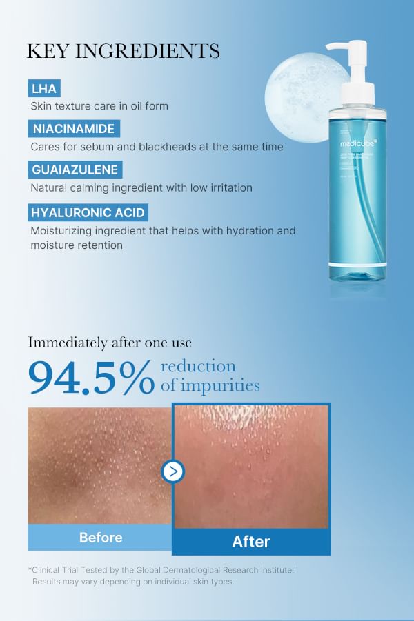 Medicube - Zero Pore Blackhead Deep Cleansing Oil