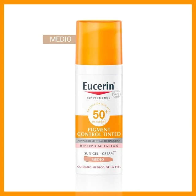 Eucerin Tinted Sun Face Pigment Control Fluid FPS 50+