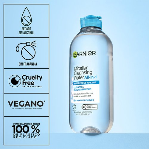 Garnier - Micellar Cleansing Water for Waterproof Makeup
