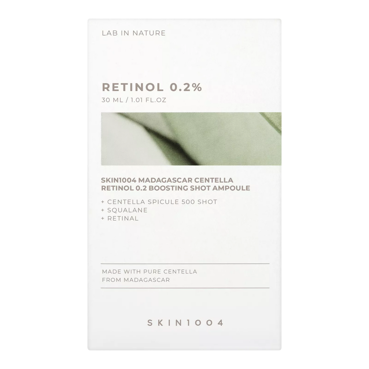 SKIN1004 Madagascar Centella Retinol 0.2 Boosting Shot Ampoule