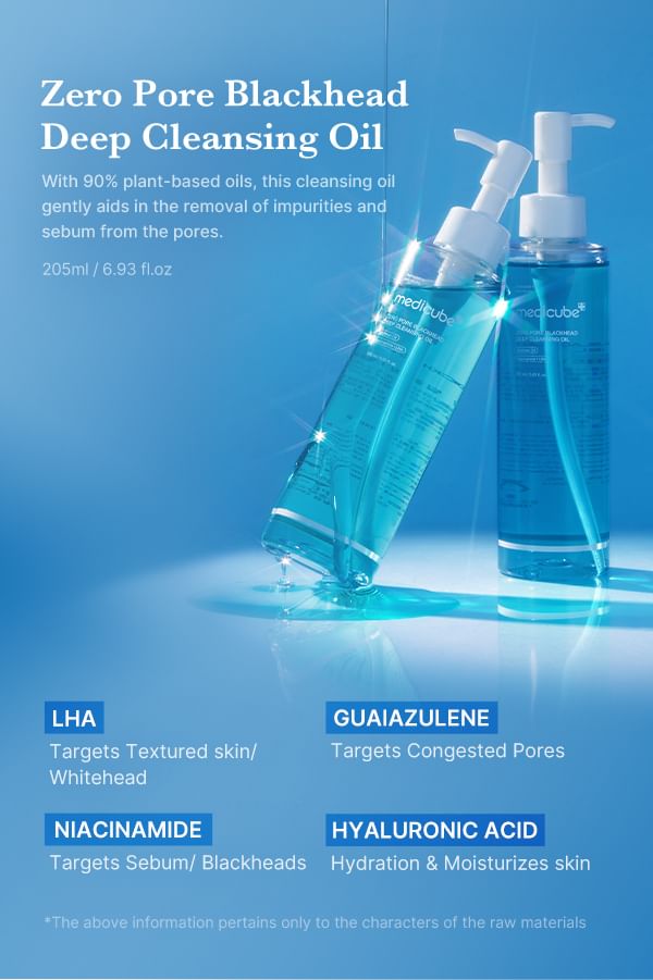 Medicube - Zero Pore Blackhead Deep Cleansing Oil