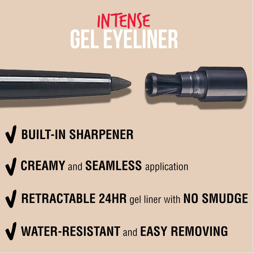 Intense Gel Eyeliner Waterproof - Kiss
