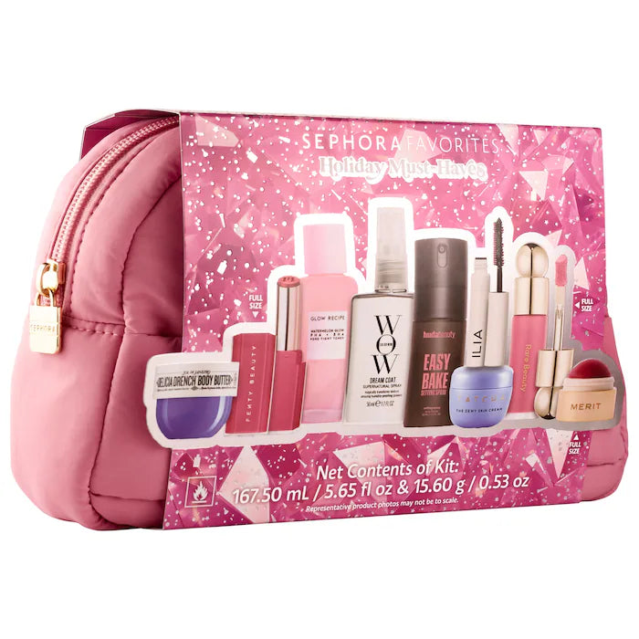 Sephora Favorites 
Holiday Must-Haves Makeup & Skincare Value Set