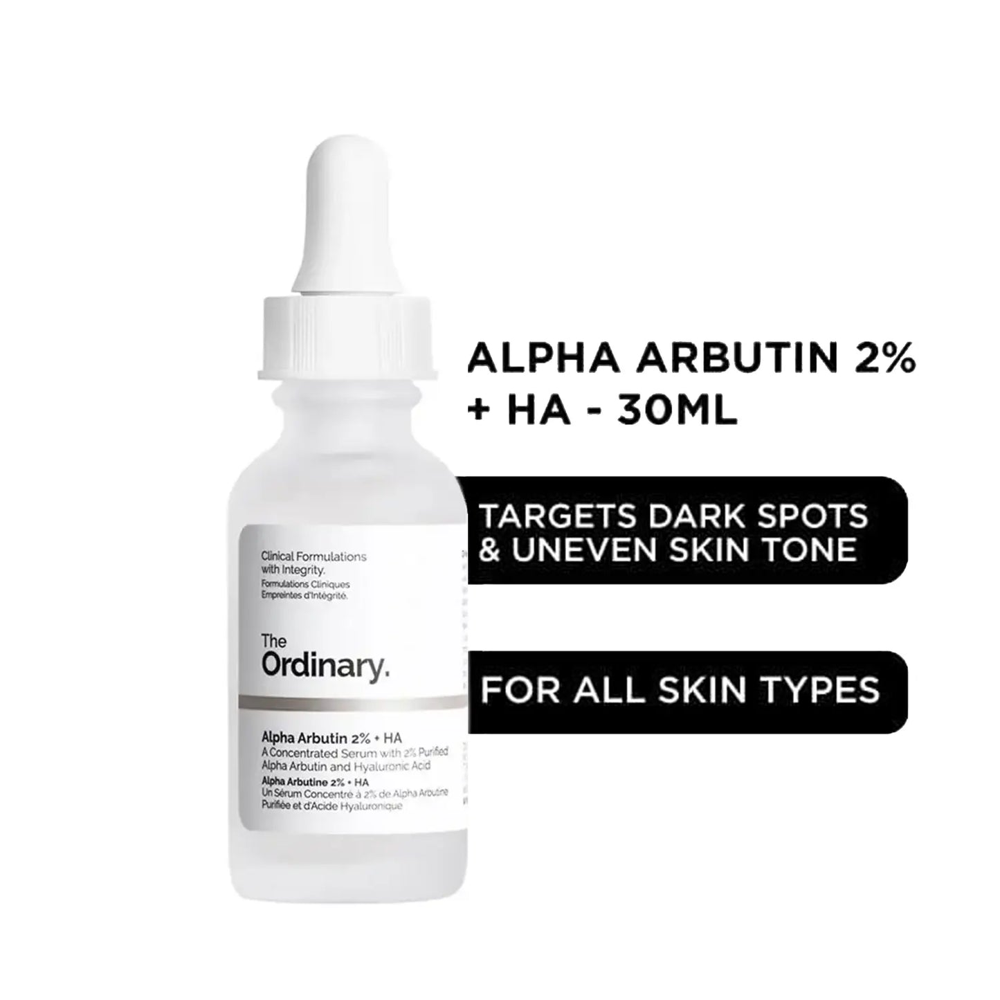 Alpha  Arbutin + HA Serum