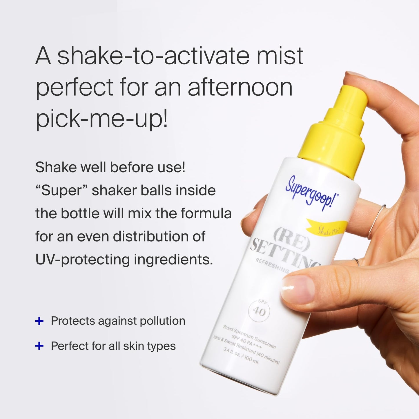 Supergoop! (Re)setting Refreshing Mist SPF 40