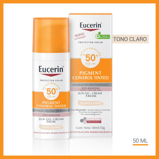 Eucerin Tinted Sun Face Pigment Control Fluid FPS 50+