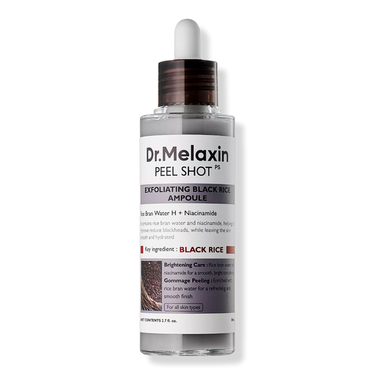 Dr. Melaxin - Peel Shot Exfoliating Black Rice Ampoule