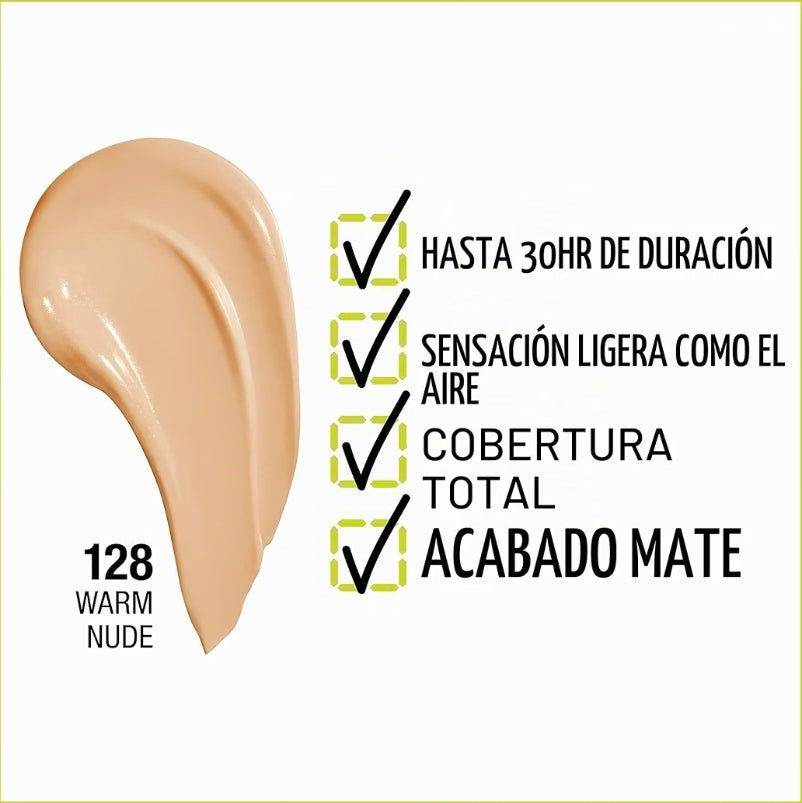 Maybelline Super Stay Full Coverage Foundation 30H