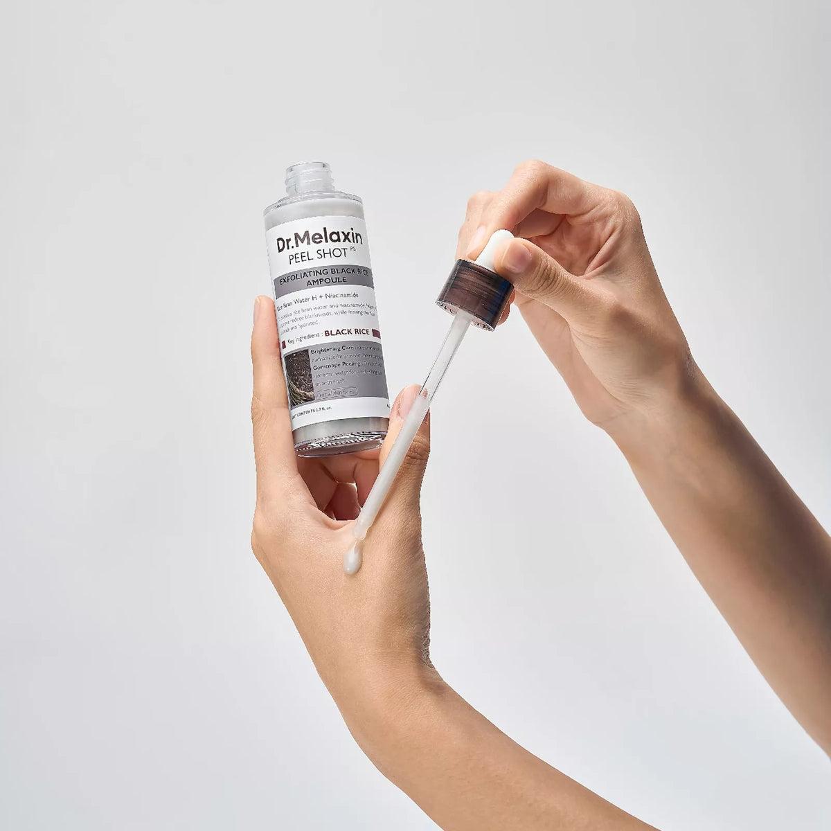 Dr. Melaxin - Peel Shot Exfoliating Black Rice Ampoule