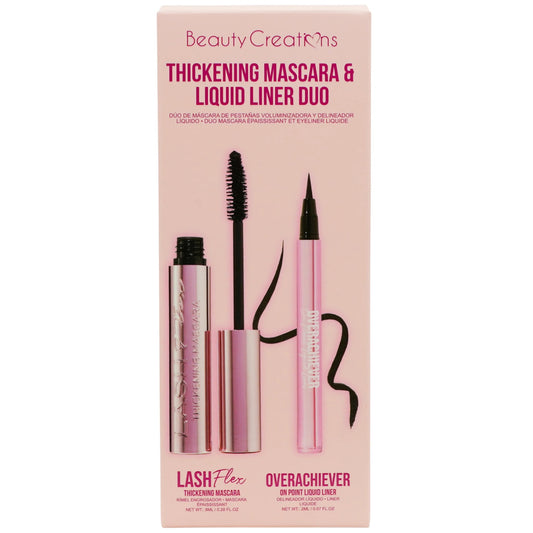 Beauty Creation - Thickening Mascara & Liquid Liner Duo