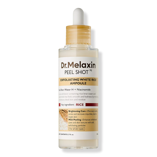 Dr. Melaxin - Ampolla exfoliante de arroz blanco Peel Shot