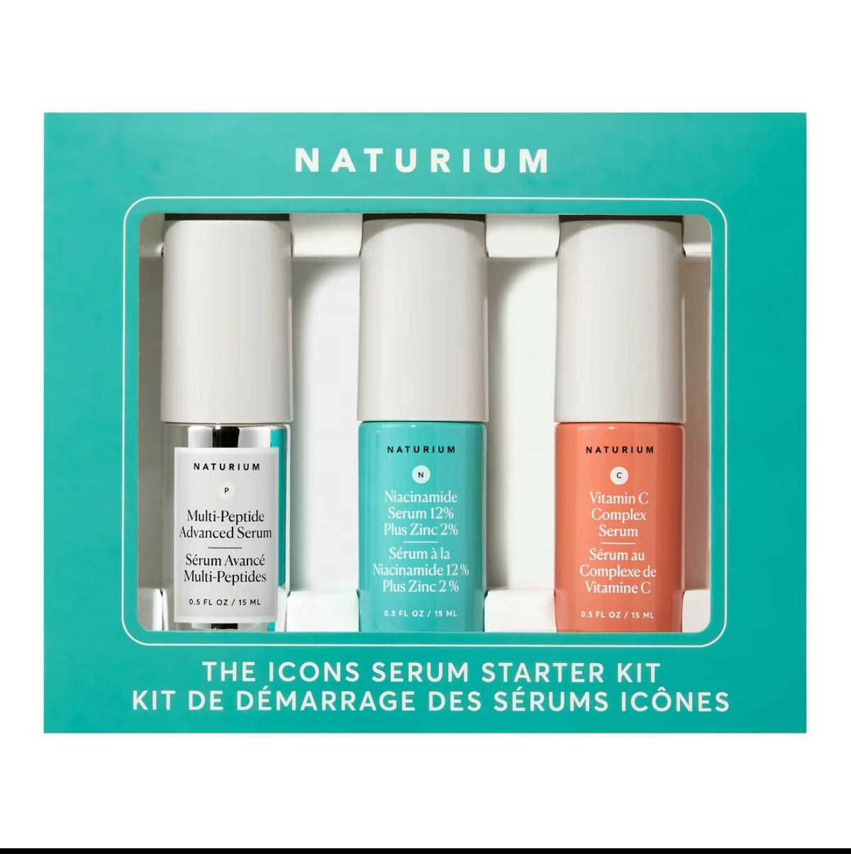 The Icons Serum Starter Kit Naturium