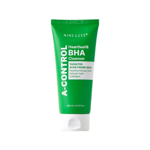 NineLess - A-CONTROL Heartleaf & BHA Foam Cleanser 120ml