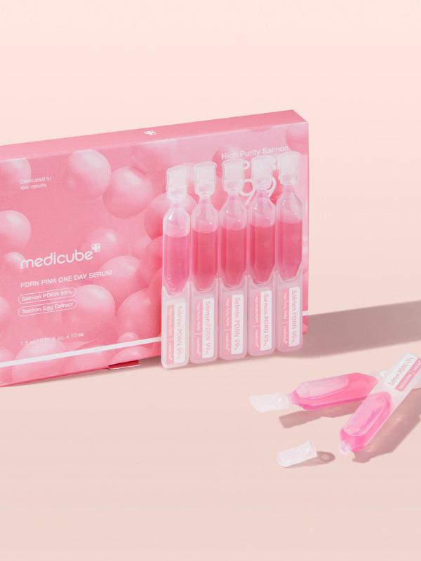 medicube - PDRN Pink Intensive Treatment Ampoules One Day Serum Set